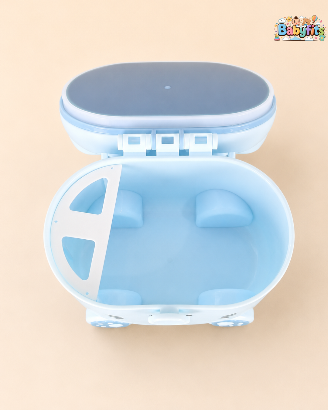 Hello Cat - Milk Container - Blue