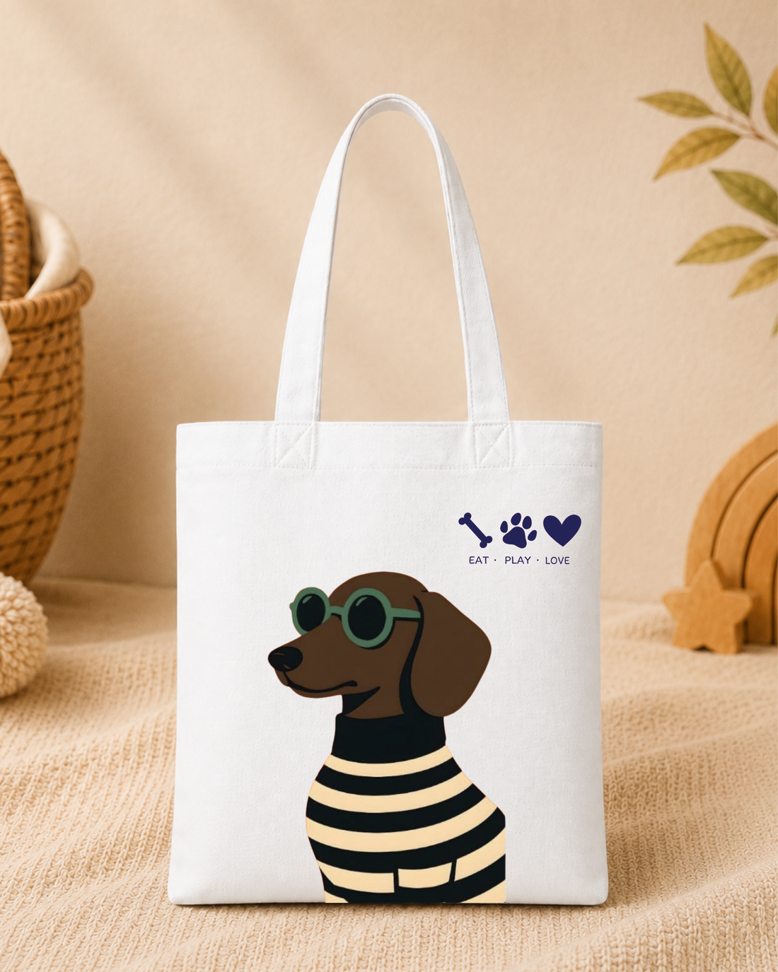 BF - Graphic Tote Bag - Dog