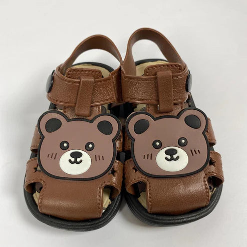 BF - Boys Sandal Imported - Teddy & Brown (B6)