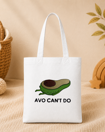 BF - Graphic Tote Bag - Avo Can't Do