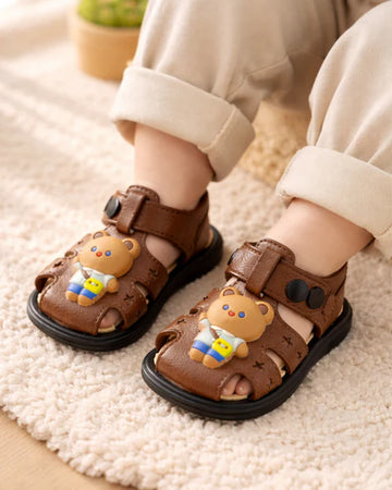BF- Boys Sandal Imported - Bear & Brown (B9)