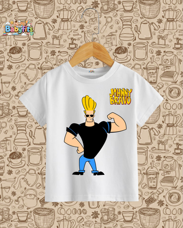 BF - Graphic Tee - Johnny Bravo (White)