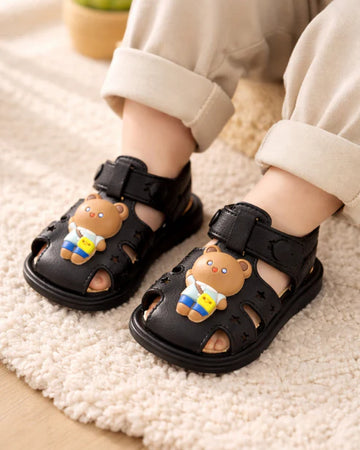 BF - Boys Sandal Imported - Bear & Black (B10)