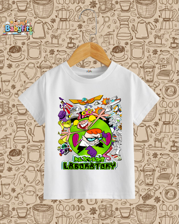 BF - Graphic Tee - Dexter Laboratory -2 (White)