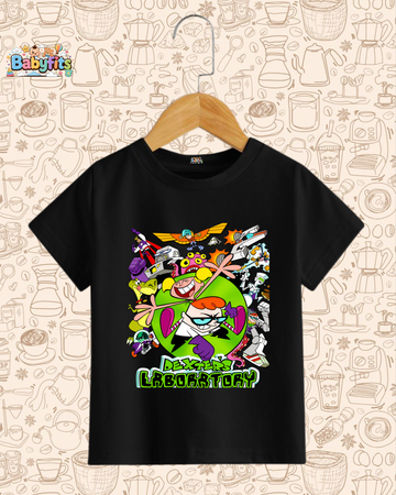 BF - Graphic Tee - Dexter Laboratory -2 (Black)