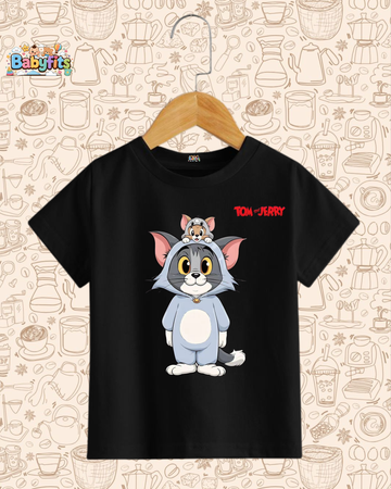 BF - Graphic Tee - Tom & Jerry (Black)