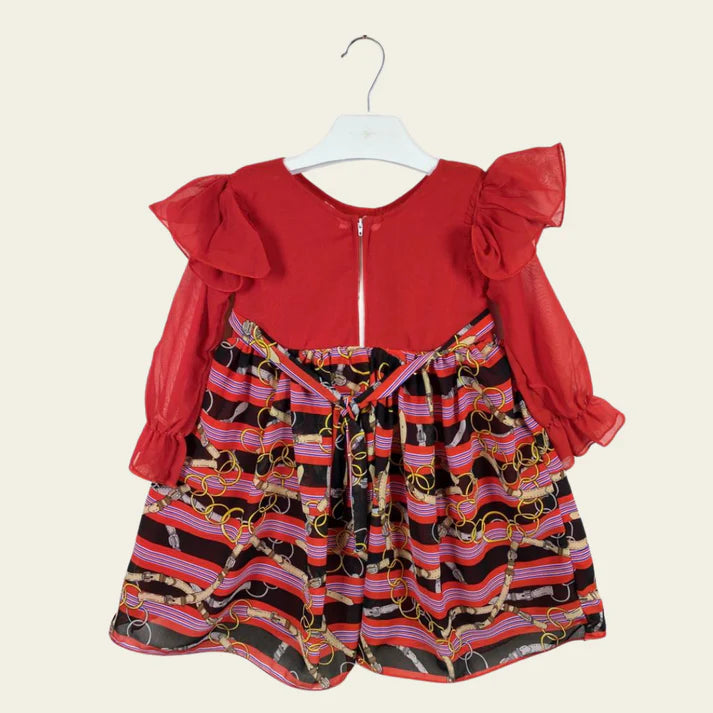 2 Pieces - Frock - Cowgirl Red