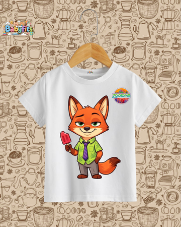 BF - Graphic Tee - Nick Wilde (White)