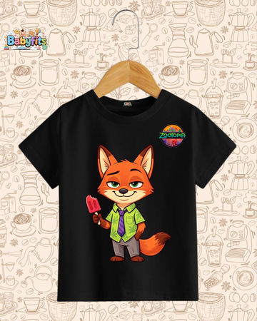 BF - Graphic Tee - Nick Wilde (Black)