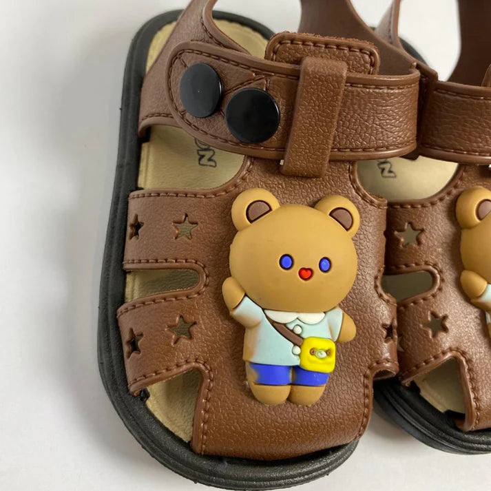 BF- Boys Sandal Imported - Bear & Brown (B9)
