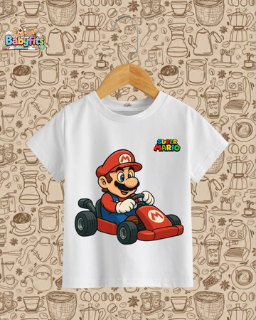 BF - Graphic Tee - Mario (White)