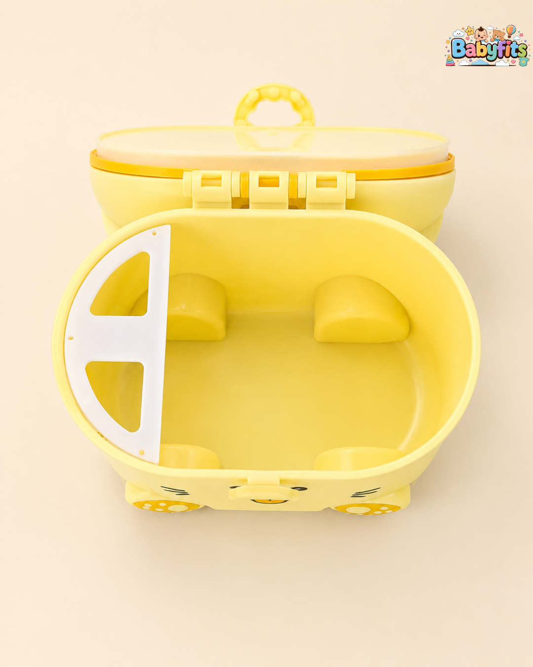 Hello Cat - Milk Container - Yellow