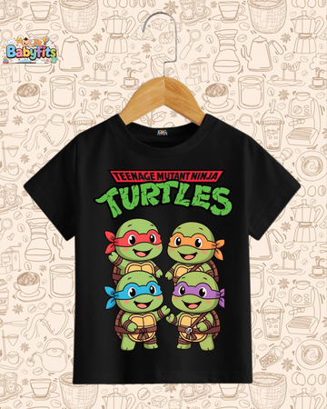 BF - Graphic Tee - Teenage Mutant Ninja Turtles (Black)
