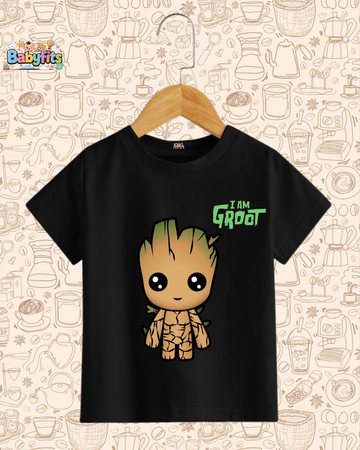 BF - Graphic Tee - Groot (Black)