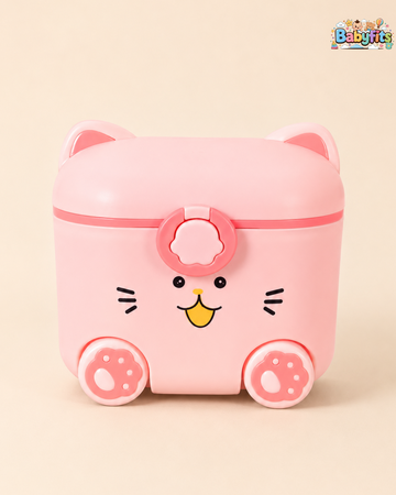 Hello Cat - Milk Container - Pink