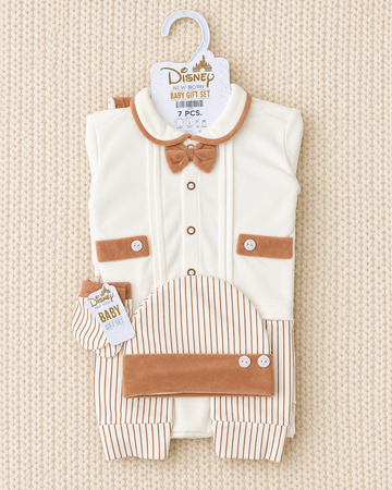7 Pieces - Starter Set - Brown Stripes & Bow - BG144