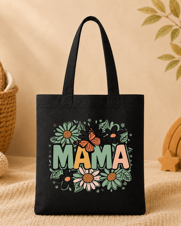 BF - Graphic Tote Bag - Floral Mama