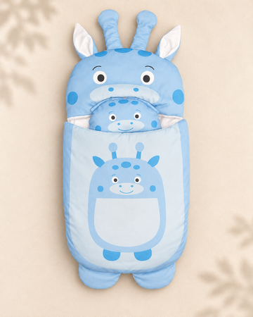 Carry Nest - Blue Giraffe