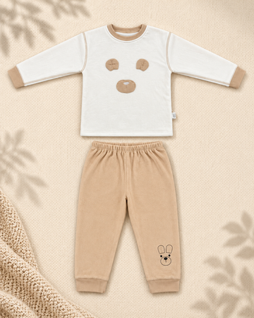Winter Night Suit - Sand Bear - C1