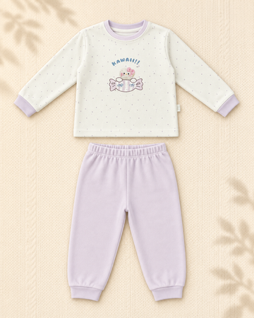 Winter Night Suit - Lilac Candy - C11