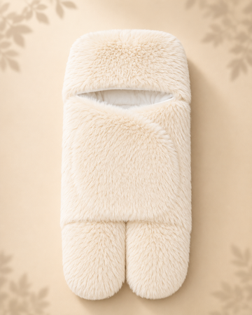 BF - Plush Swaddle - Cream