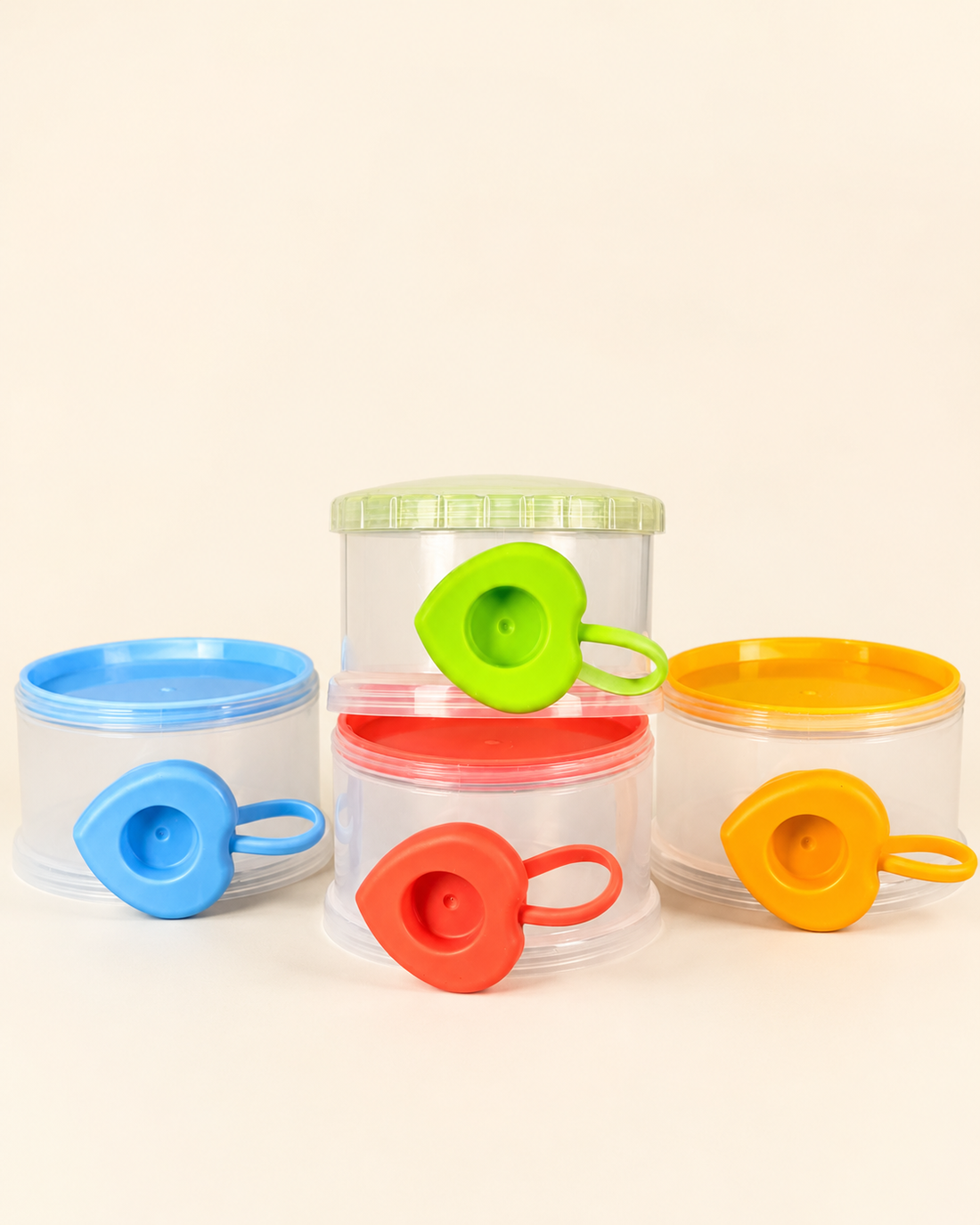 4-Layer Stackable Baby Milk Powder Container
