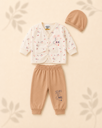 Newborn - Night Suit - Brown Character