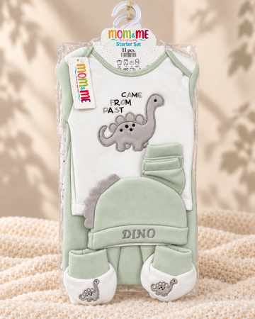 11 Pieces Fleece Starter Set - MM57 - Green