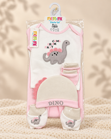 11 Pieces Fleece Starter Set - MM57 - Pink