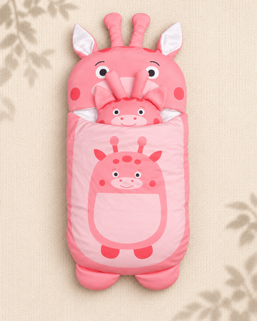 Carry Nest - Coral Giraffe