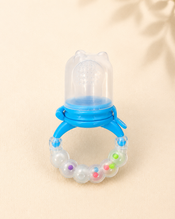 Fruit Pacifier - Rattle - Blue