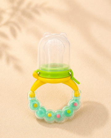 Fruit Pacifier - Rattle - Yellow