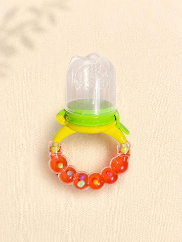 Fruit Pacifier - Rattle - Orange