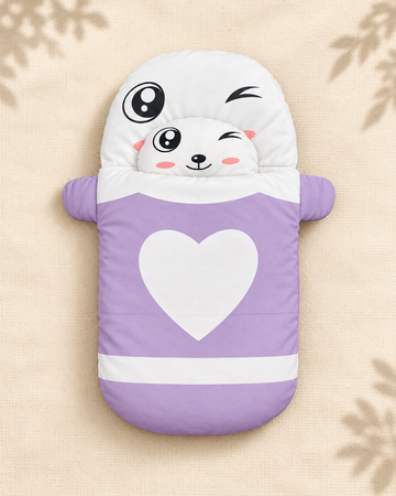 Carry Nest - Lilac Winking Face