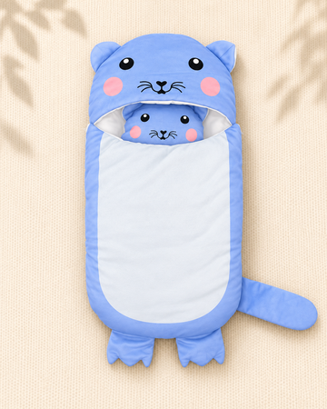 Carry Nest - Periwinkle Cat