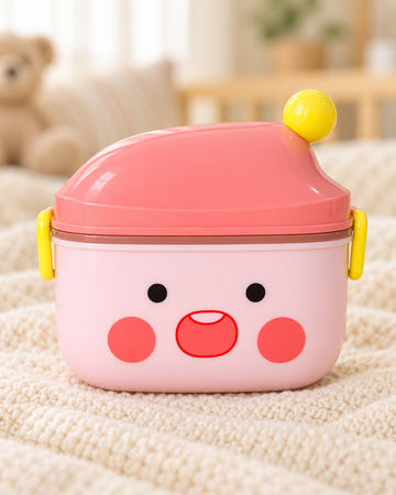 Peekaboo Pop Milk Powder Container – Coral Smile