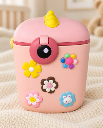 Blossom Buddies Milk Powder Container – Peach Garden