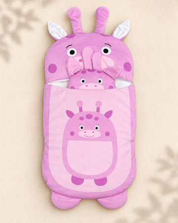 Carry Nest - Pink Purple Giraffe