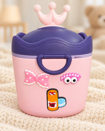 Twilight Crown Milk Powder Container – Lilac Charm