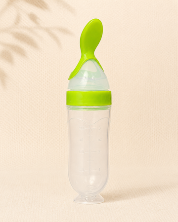Mumlove Silicone Spoon Feeder - Green